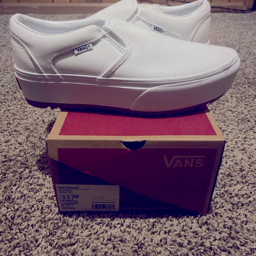 Women platform vans